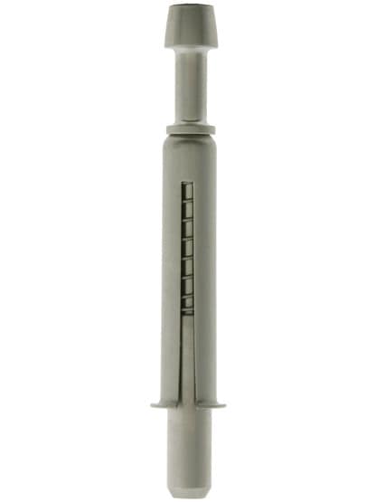 Premium Quality Solid Brass Sash Spring Bolt in Satin Nickel.